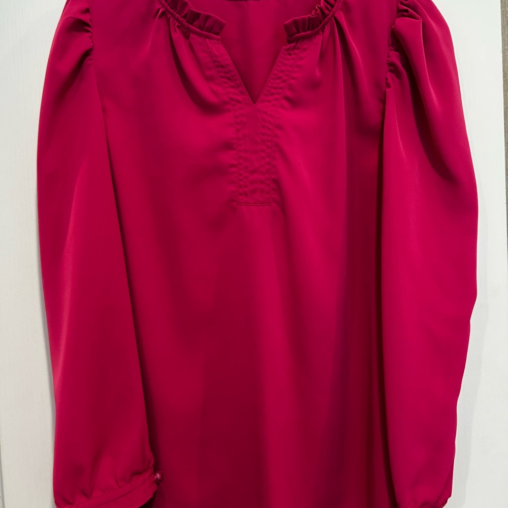 Hot Pink Blouse